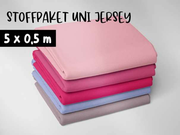 2,5m Uni-Jersey - Stoffpaket - No. 6