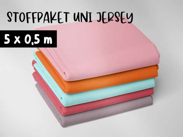 2,5m Uni-Jersey - Stoffpaket - No. 7