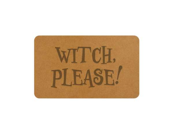 SnaPpap Label - Witch, Please