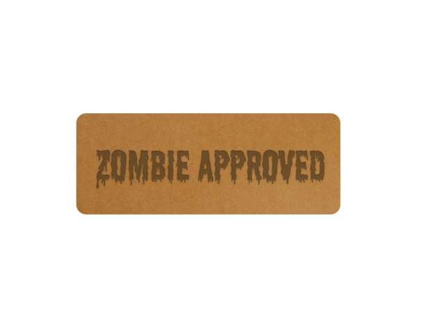 SnaPpap Label - Zombie Approved