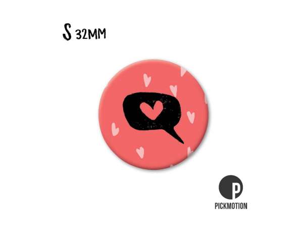 Magnet, Pickmotion - 32 mm - Love Bubble