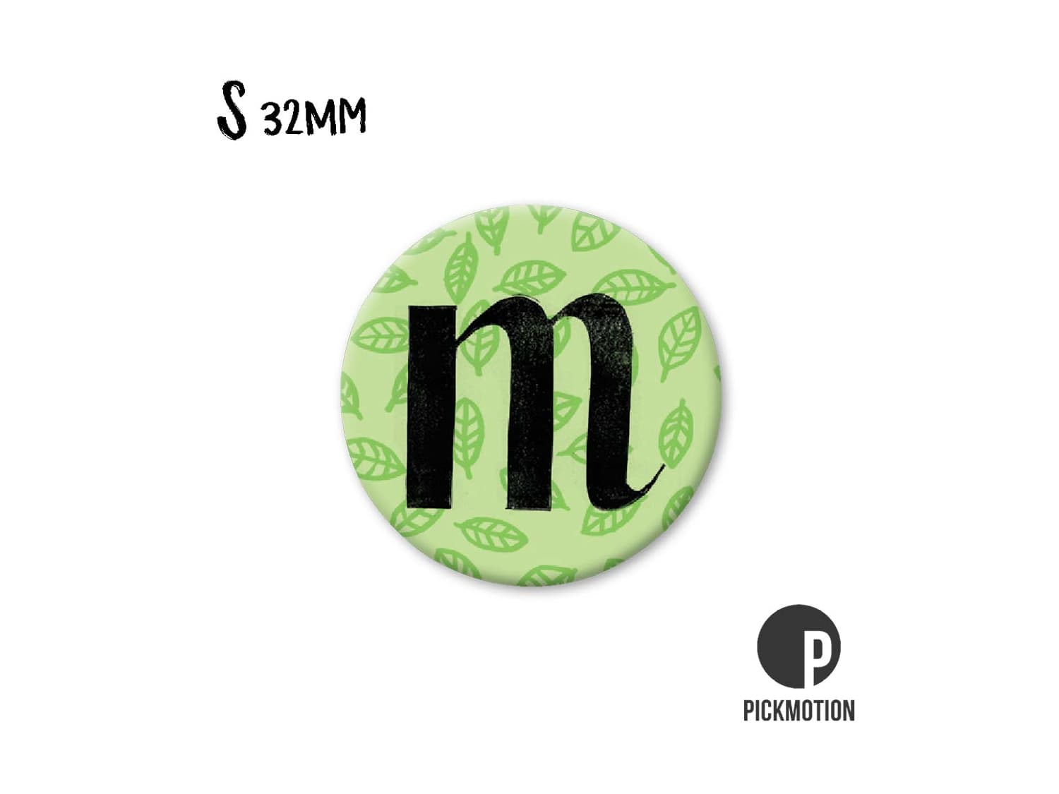 Magnet, Pickmotion - 32 mm - Buchstabe, M - online kaufen | Kathi ...