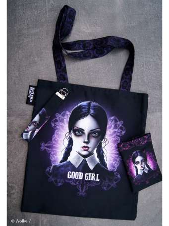 Canvas Stoff PANEL - DIY Bag Thorsten Berger - Good Girl, Bad Girl