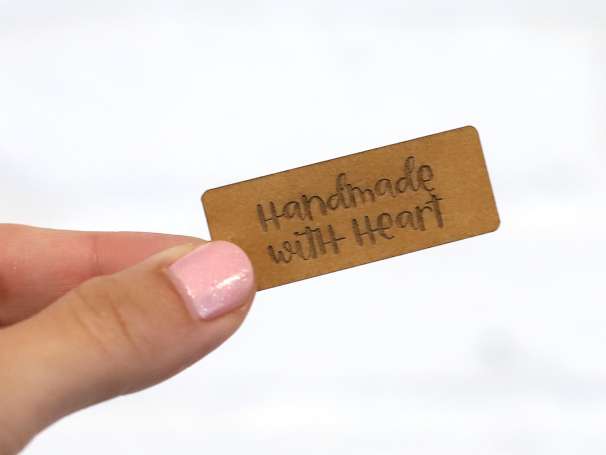 SnaPpap Label - Handmade with Heart