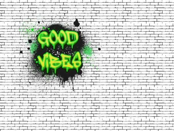 French Terry - PANEL - Good Vibes