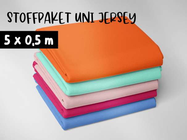 2,5m Uni-Jersey - Stoffpaket - No. 2