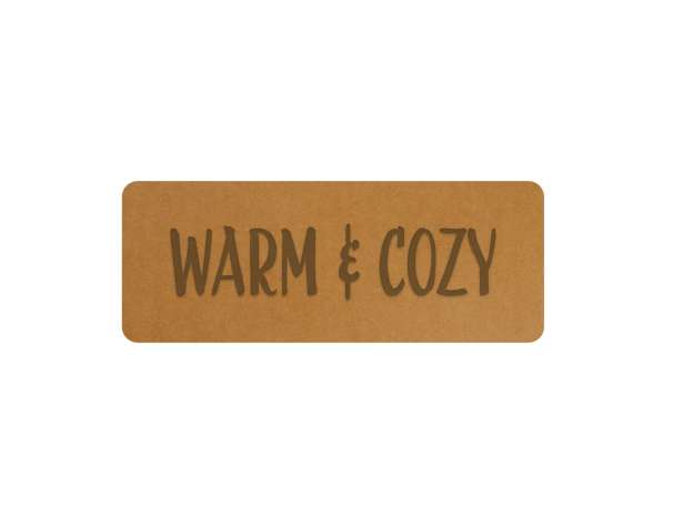 SnaPpap Label - Warm & Cozy