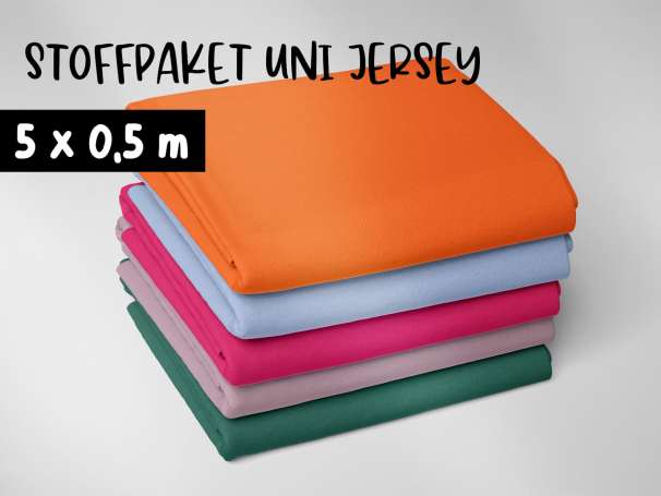 2,5m Uni-Jersey - Stoffpaket - No. 4