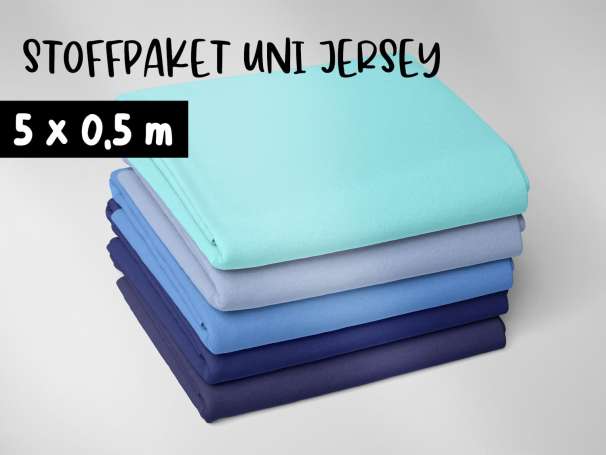 2,5m Uni-Jersey - Stoffpaket - No. 5